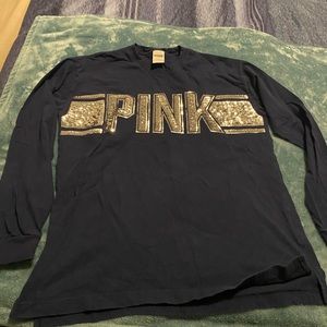 Long sleeve Victoria secret pink shirt